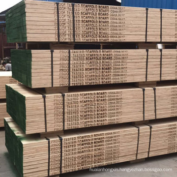 outdoor usage E2 Glue LVL scaffold plank/LVL scaffolding timber